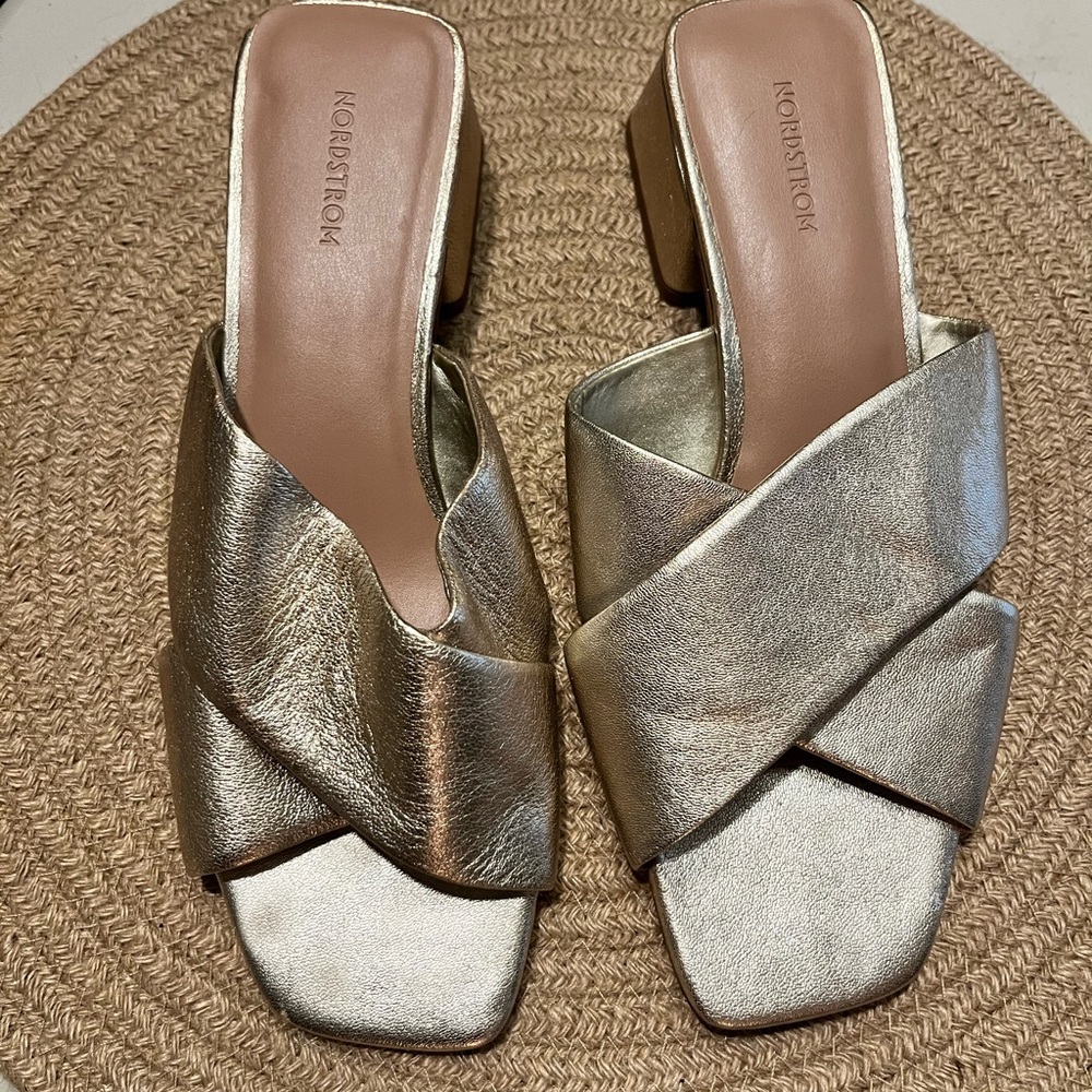 Nordstrom Gold Women's Sandals